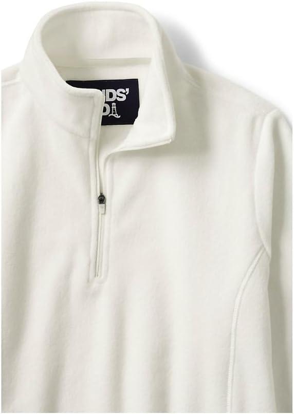 imageLands End Anyweather Fleece Quarter Zip PulloverIvory