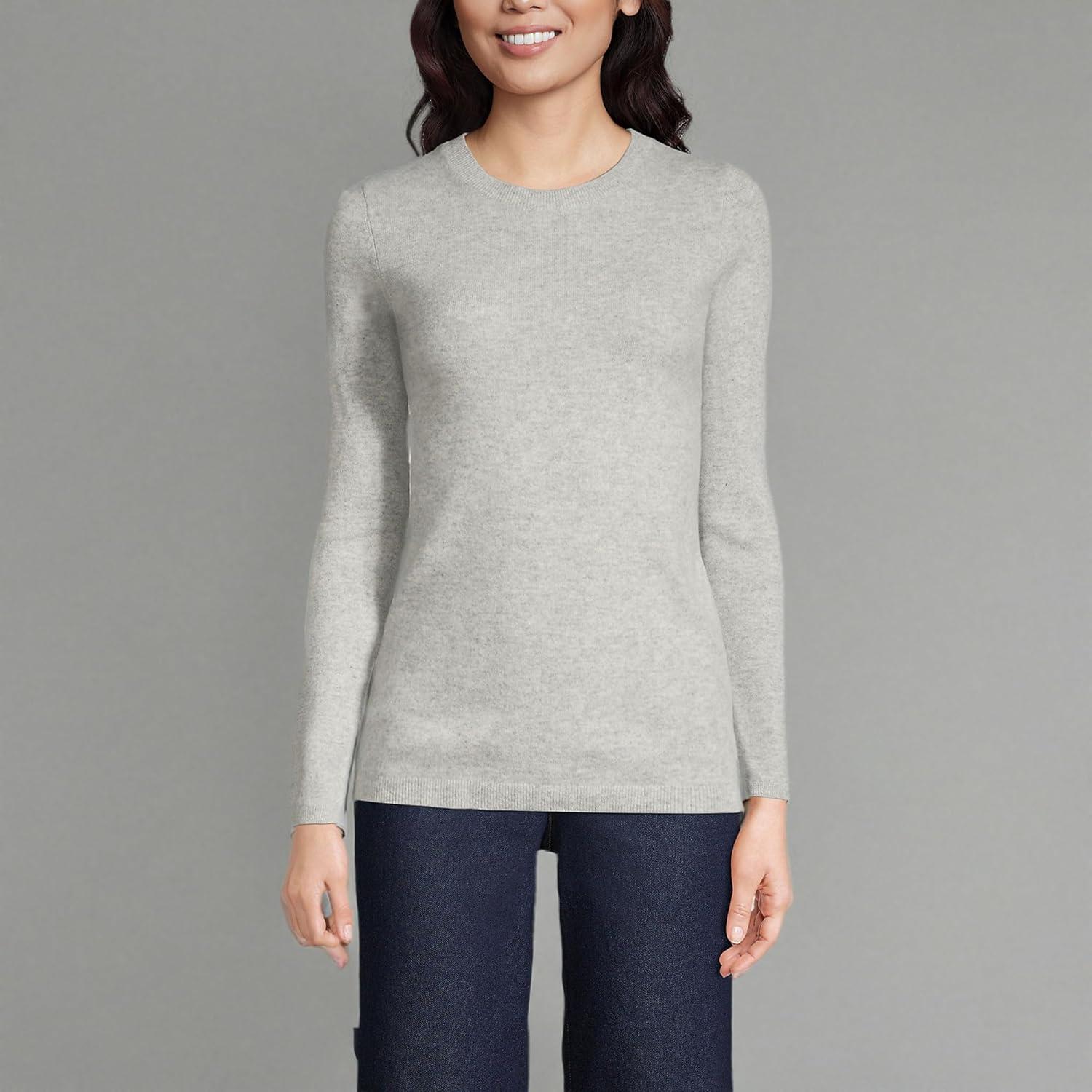 imageLands End Cashmere SweaterGray Heather