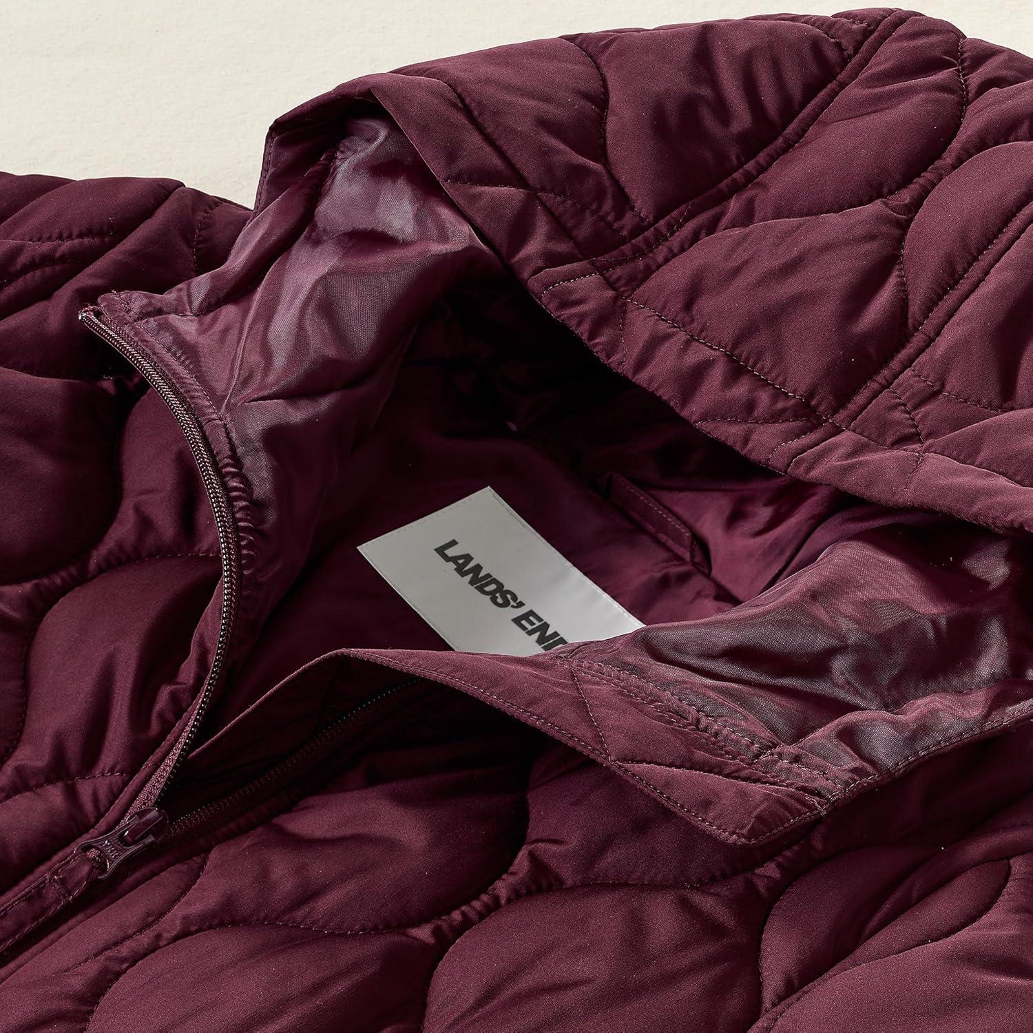imageLands End FeatherFree Insulated JacketLush Burgundy