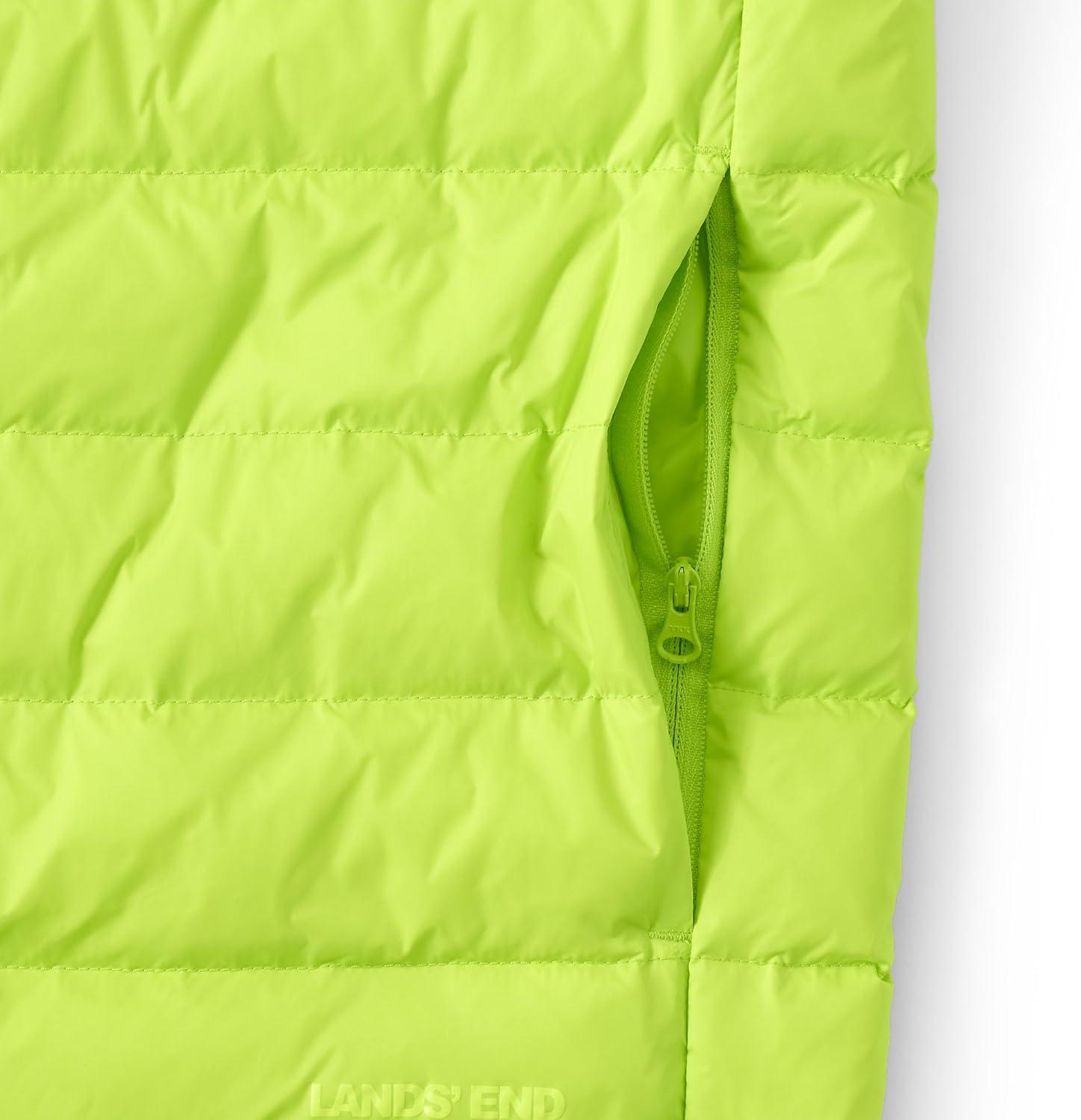 imageLands End Mens Wanderweight Ultralight Packable Down VestCitrus Fields