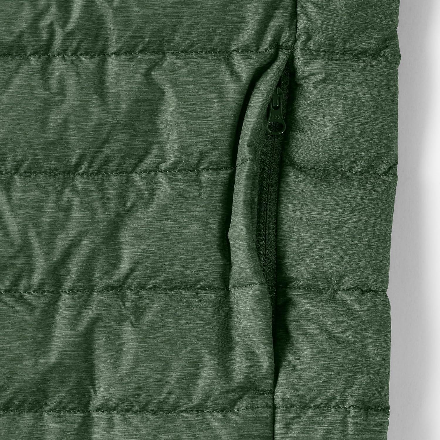 imageLands End Mens Wanderweight Ultralight Packable Down VestEstate Green Heather