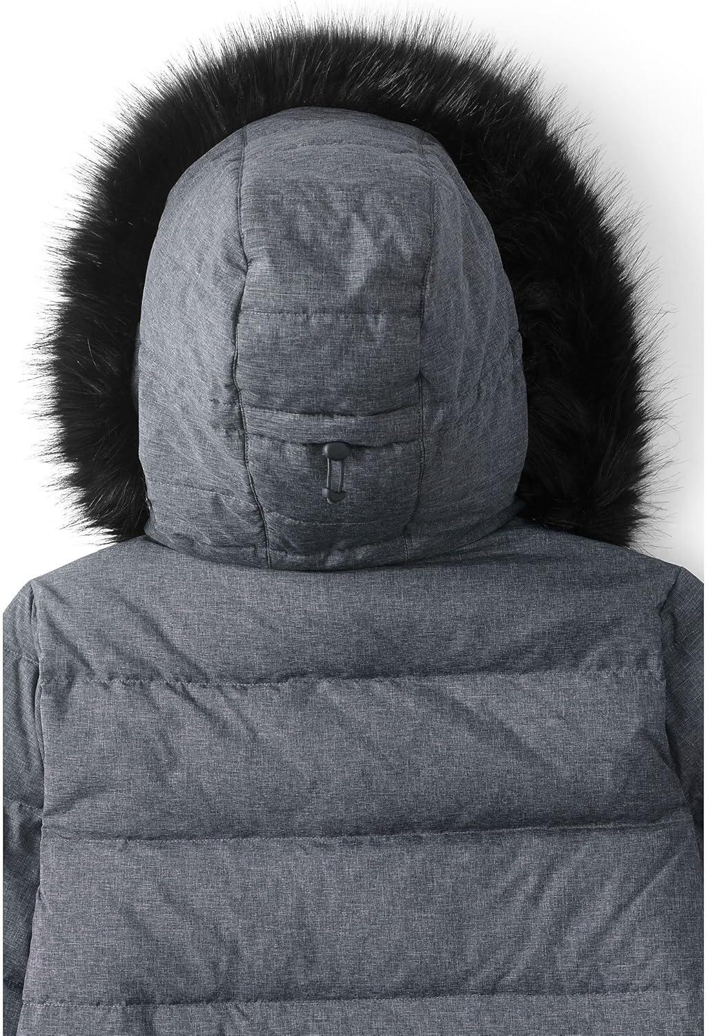 imageLands End Womens Down Maxi Winter CoatGrey