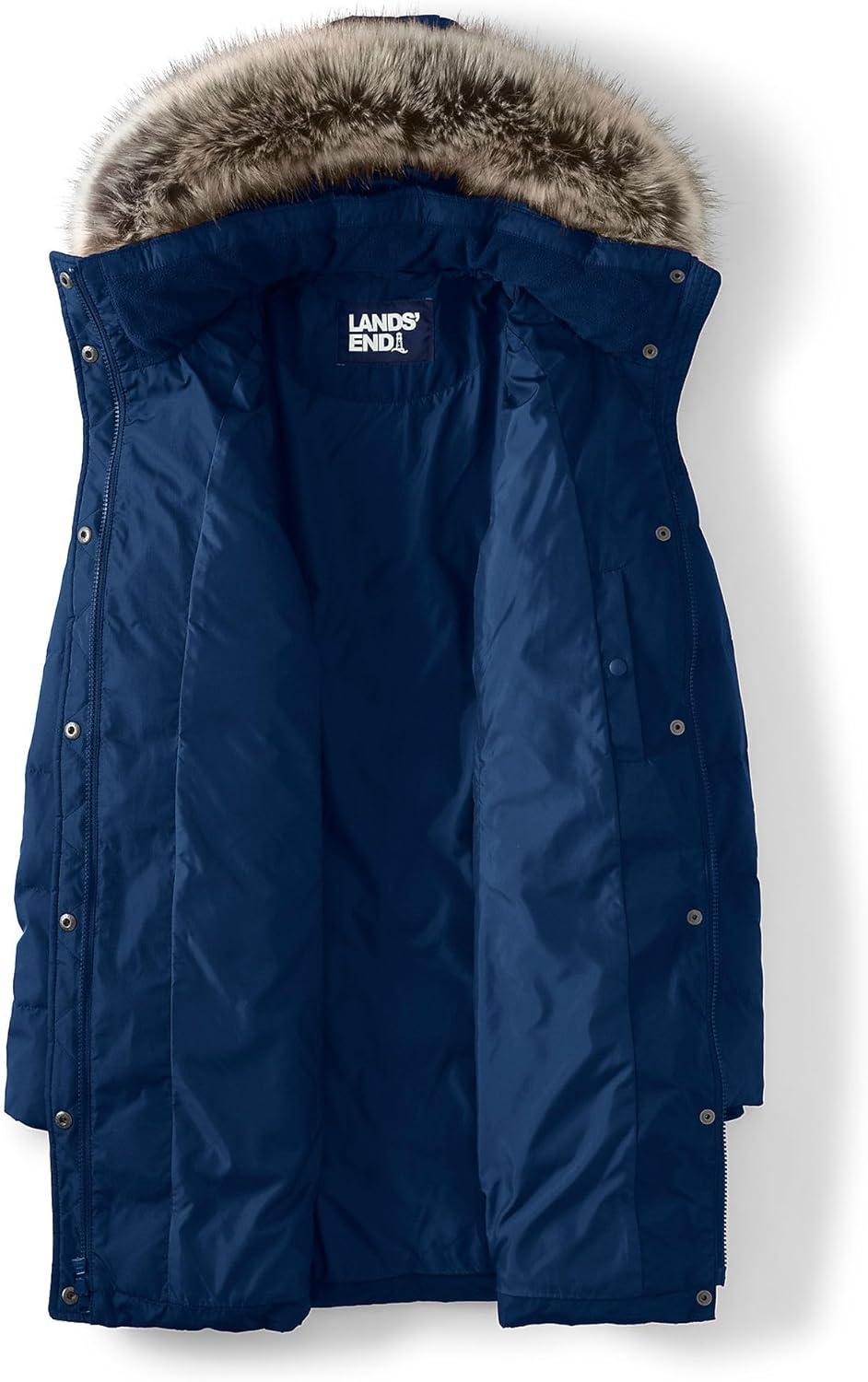 imageLands End Womens Down Winter CoatNavy