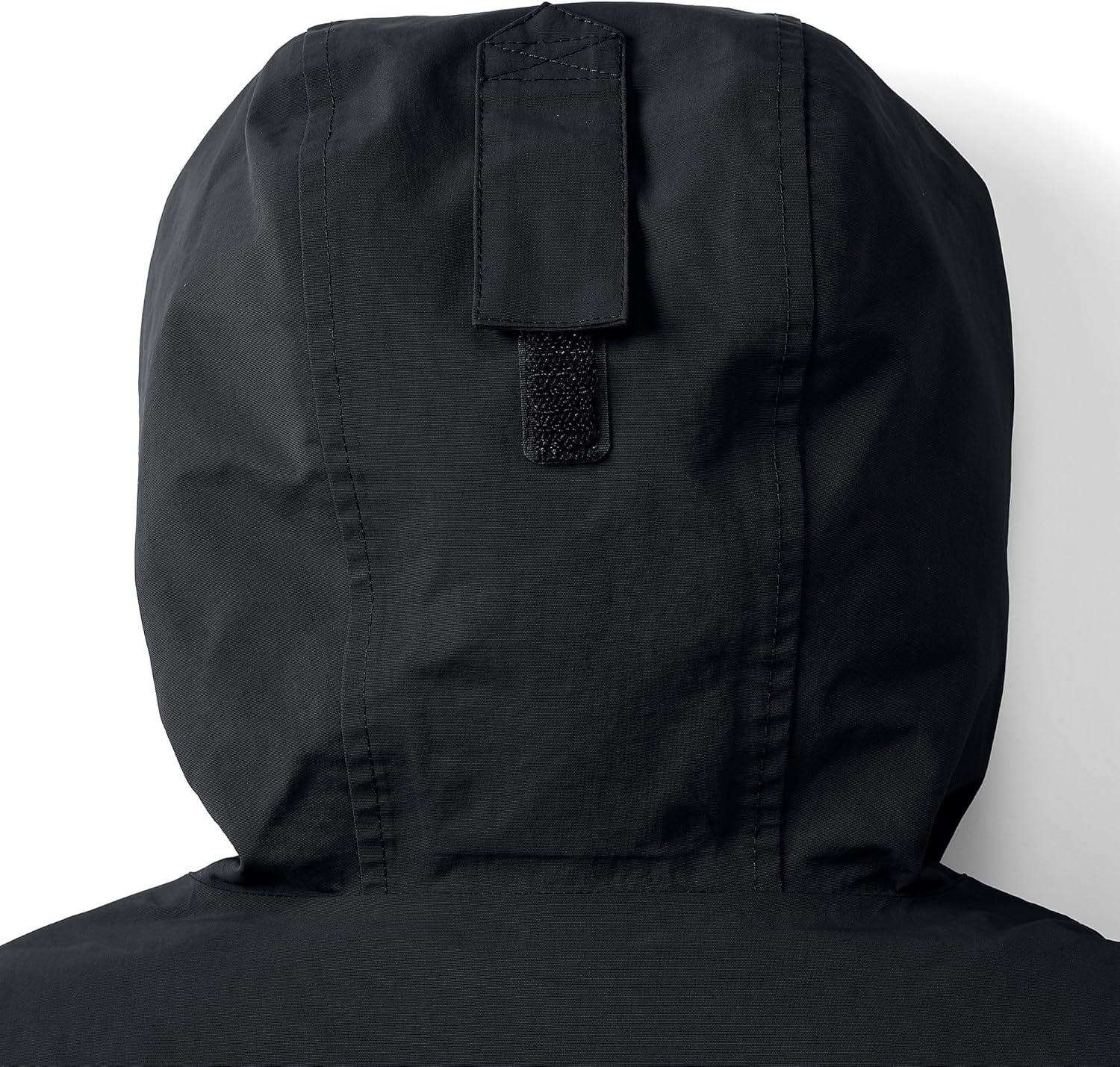 imageLands End Womens Squall Waterproof Hooded RaincoatBlack