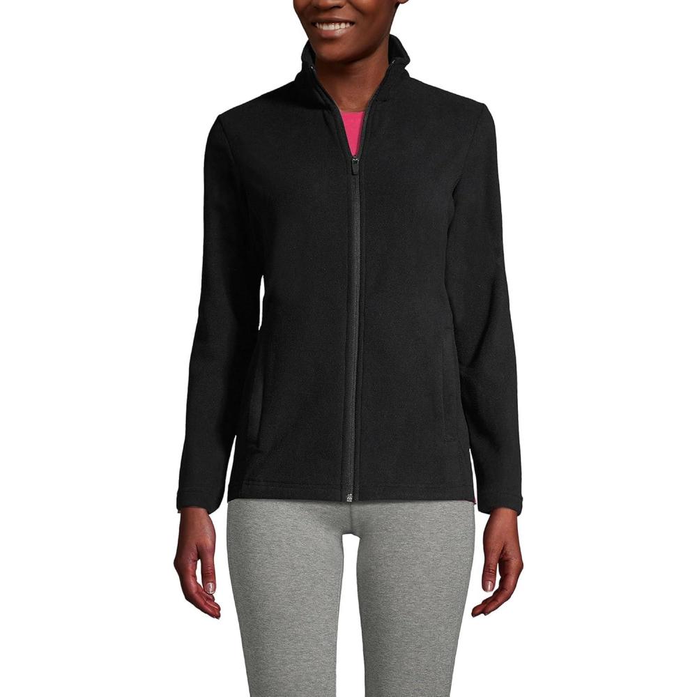 imageLands End Anyweather Fleece Full Zip JacketBlack