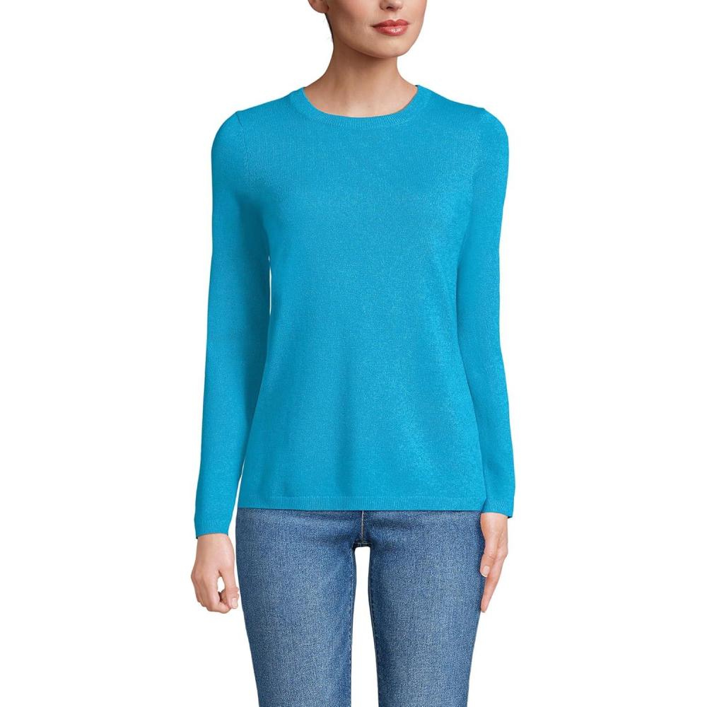 imageLands End Cashmere SweaterCyan