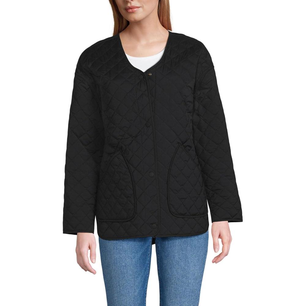 imageLands End Womens WanderFree Liner JacketBlack