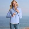 Lands’ End Anyweather Fleece Full Zip Jacket(Clear Blue Sky)