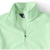 Lands’ End Anyweather Fleece Quarter Zip Pullover(Icy Mint Green)