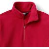 Lands’ End Anyweather Fleece Quarter Zip Pullover(Rich Red)