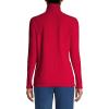 Lands’ End Anyweather Fleece Quarter Zip Pullover(Rich Red)