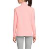 Lands’ End Anyweather Fleece Quarter Zip Pullover(Sunset Coral Pink)