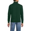 Lands’ End Bedford Rib Quarter Zip Pullover Sweater(Pine Valley)