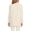 Lands’ End Boucle Fleece Coat(Ivory Latte)