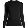 Lands’ End Cashmere Sweater(Black)