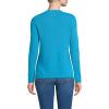 Lands’ End Cashmere Sweater(Cyan)