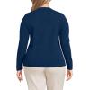 Lands’ End Cashmere Sweater(Deep Sea Navy)