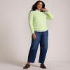 Lands’ End Cashmere Sweater(Fluorescent Green)