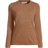 Lands’ End Cashmere Sweater(Fresh Nutmeg Heather)