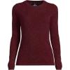 Lands’ End Cashmere Sweater(Rich Burgundy Donegal)