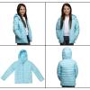 Lands’ End Kids Packable Hooded Down Puffer Jacket Coat (XXS-XXL)(Aqua)