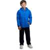 Lands’ End Kids Packable Hooded Down Puffer Jacket Coat (XXS-XXL)(Nautical Blue)