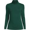 Lands’ End Lightweight Jersey Long Sleeve Turtleneck(Pine Valley)