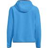 Lands’ End Men’s Anyweather Fleece Hooded Full Zip Jacket(Soft Boreal Blue)