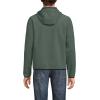Lands’ End Men’s Anyweather Fleece Hooded Full Zip Jacket(Spruce)