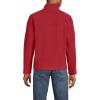 Lands’ End Men’s Anyweather Fleece Quarter Zip Pullover(Dark Granite Red)