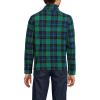 Lands’ End Men’s Anyweather Fleece Quarter Zip Pullover(Navy/Green Blackwatch)