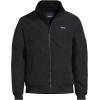 Lands’ End Men’s Classic Squall Waterproof Insulated Jacket(Black)