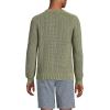Lands’ End Men’s Drifter Cotton Crewneck Sweater(River Stone Green)