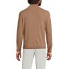 Lands’ End Men’s Fine Gauge Cashmere Quarter Zip(Classic Camel)