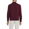 Lands’ End Men’s Fine Gauge Cashmere Quarter Zip(Lush Burgundy)