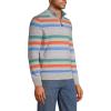Lands’ End Men’s Fine Gauge Cashmere Quarter Zip(Multi-color)