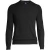 Lands’ End Men’s Fine Gauge Cashmere Sweater(Black)