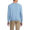 Lands’ End Men’s Fine Gauge Cashmere Sweater(Cloudy Blue Heather)
