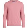 Lands’ End Men’s Fine Gauge Cashmere Sweater(Dark Shadow Pink)