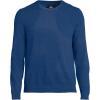 Lands’ End Men’s Fine Gauge Cashmere Sweater(Northern Sky Heather)