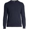 Lands’ End Men’s Fine Gauge Cashmere Sweater(Radiant Navy)