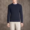 Lands’ End Men’s Fine Gauge Cashmere Sweater(Radiant Navy)