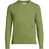 Lands’ End Men’s Fine Gauge Cashmere Sweater(Vintage Olive Drab)