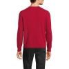 Lands’ End Men’s Fine Gauge Cashmere V-Neck Sweater(Current Red)