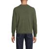 Lands’ End Men’s Fine Gauge Cashmere V-Neck Sweater(Wildwood Moss Heather)