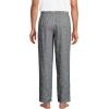Lands’ End Men’s Flannel Pajama Pants(Gray Heather Skiers)