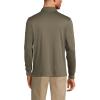 Lands’ End Men’s Long Sleeve American-Grown Supima Cotton Polo Shirt with Pocket(Forest Moss)
