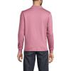 Lands’ End Men’s Long Sleeve American-Grown Supima Cotton Polo Shirt(Soft English Rose)