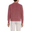 Lands’ End Men’s Long Sleeve Garment Dyed Sweater(Dark Saffron)