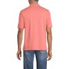 Lands’ End Men’s Premium American-Grown Supima Cotton Polo Shirt, Short Sleeve, Pocket – Big & Tall(Coral Clay)